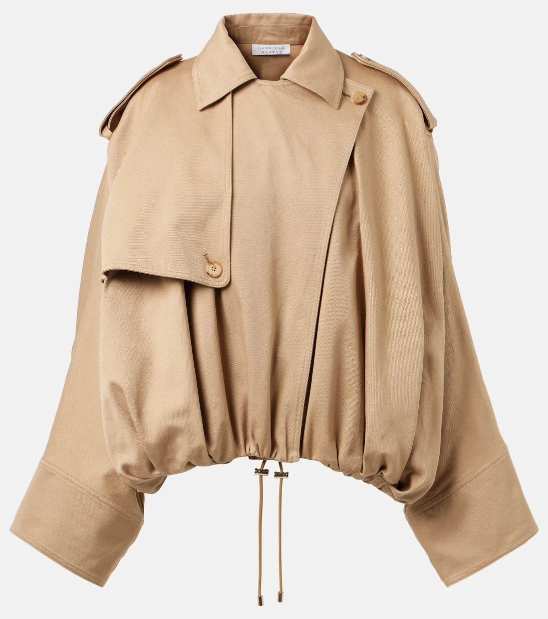 Gabriela Hearst - Hunt cotton twill trench jacket