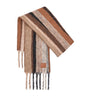LOEWE Beige Alpaca-Wool-Blend Jacquard Stripe Scarf