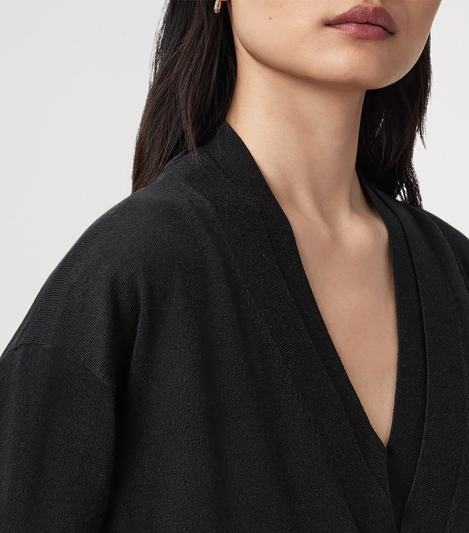 Black Wool Bern Sweater