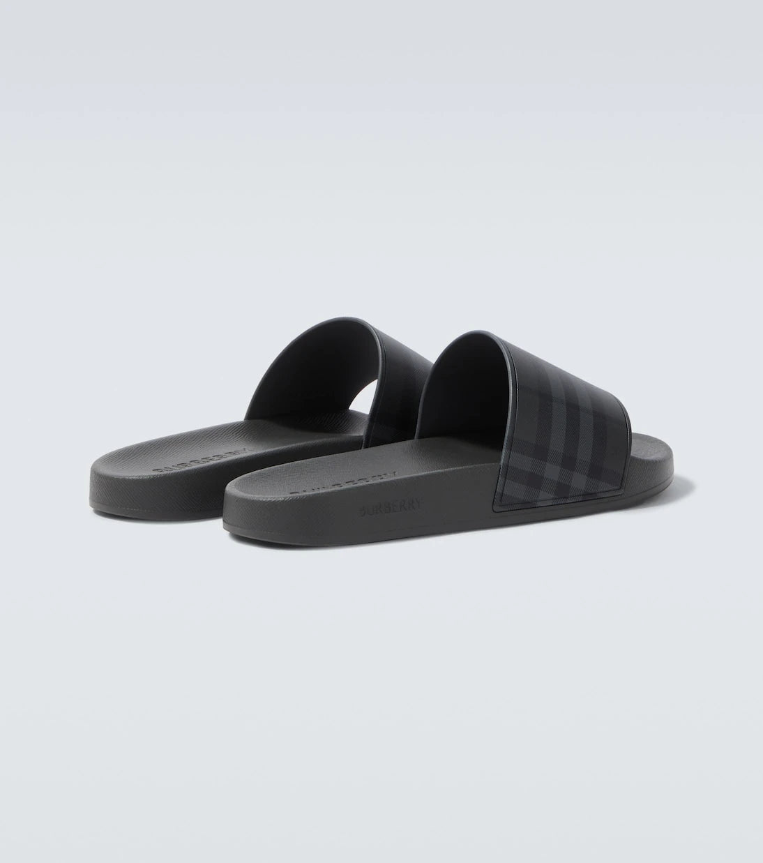 Burberry - Burberry Check slides