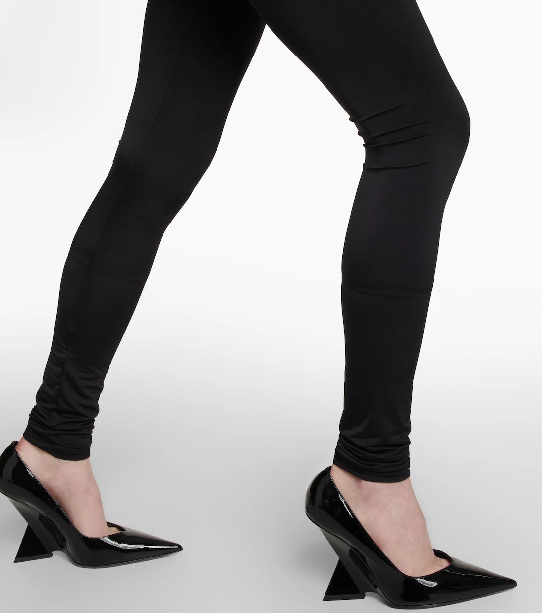 The Attico - Ruby halterneck high-rise slim pants