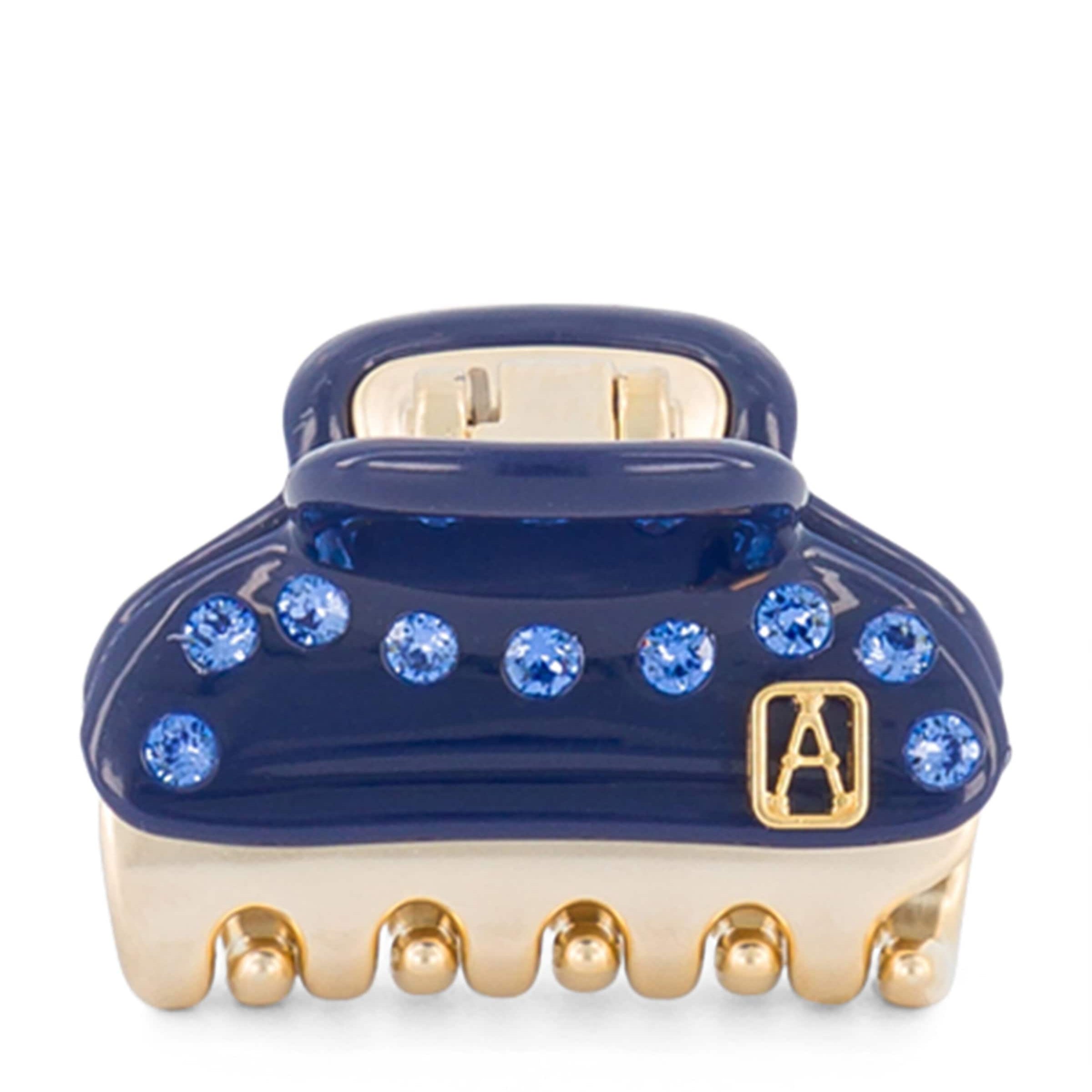 Alexandre de Paris Gold-Plated Crystal-Embellished Claw Hair Clip