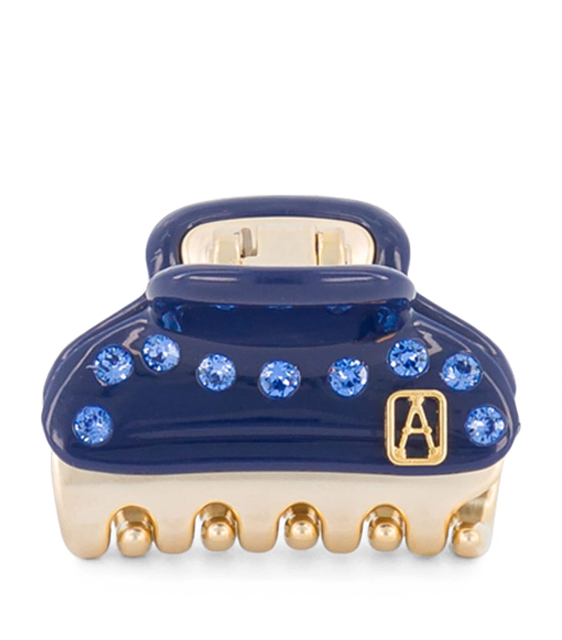 Alexandre de Paris Gold-Plated Crystal-Embellished Claw Hair Clip