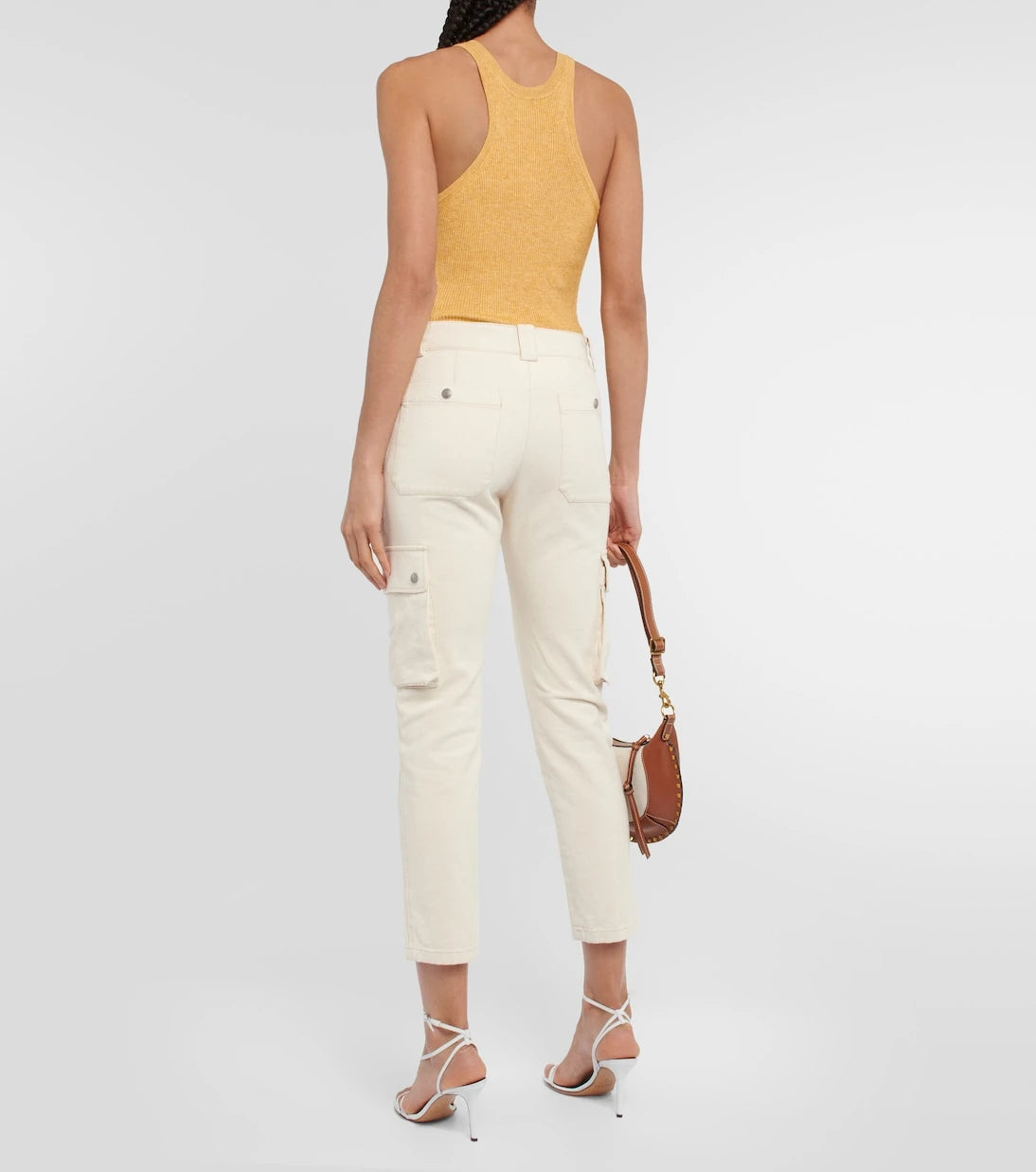 Isabel Marant - Evalia tapered cotton cargo pants