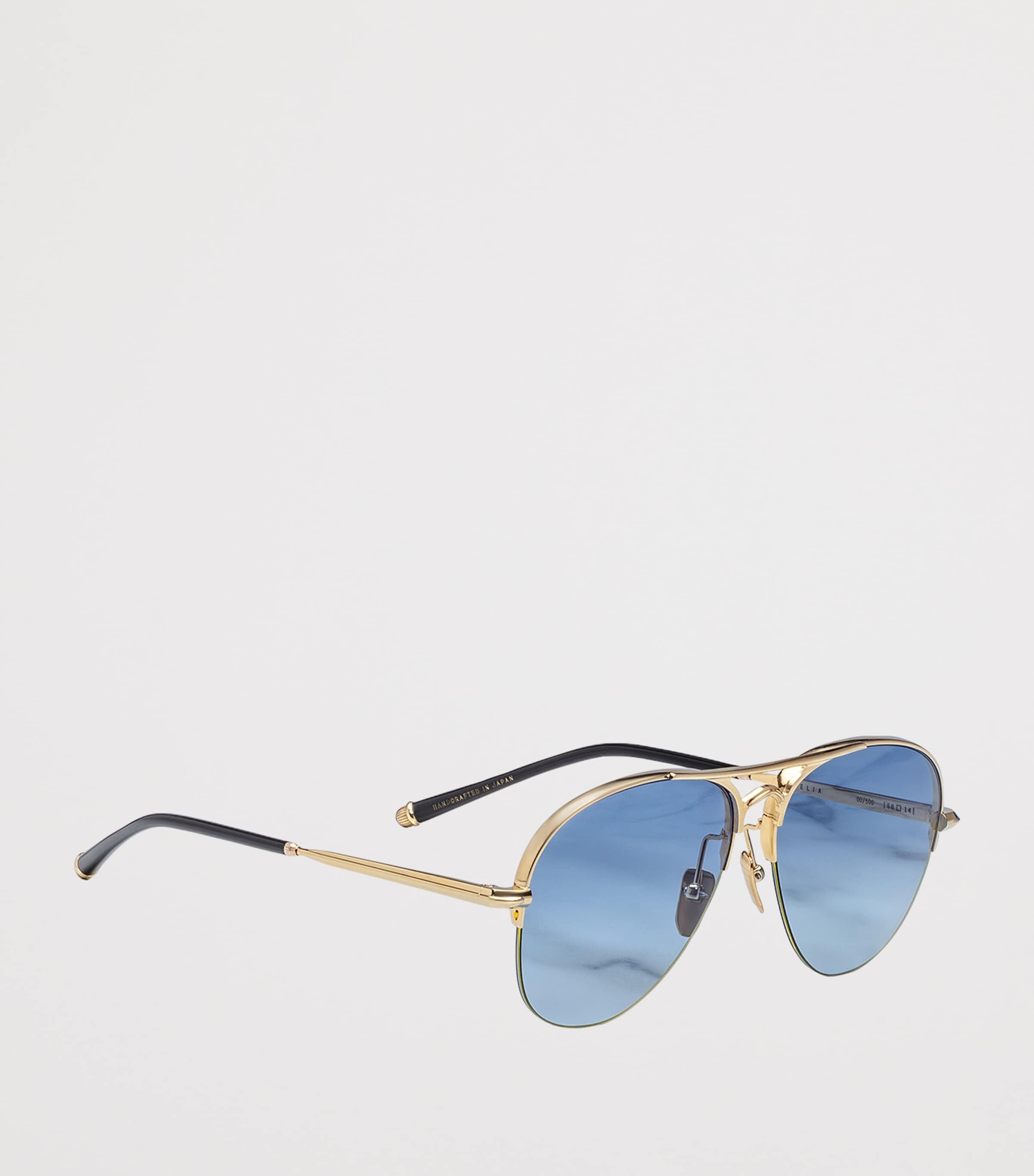 Metal Amelia Aviator Sunglasses