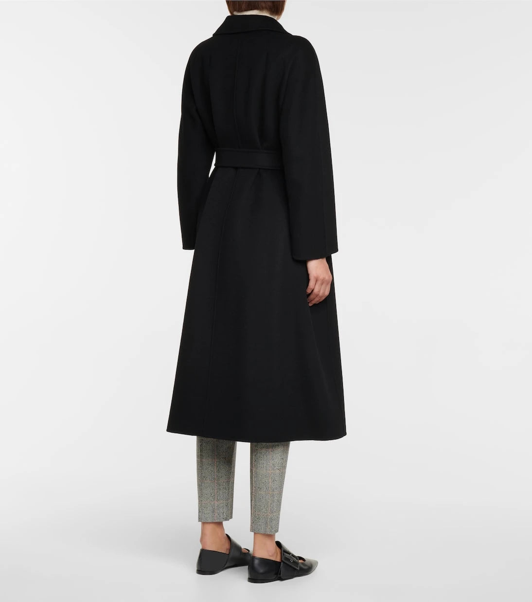 'S Max Mara - Esturia belted virgin wool coat