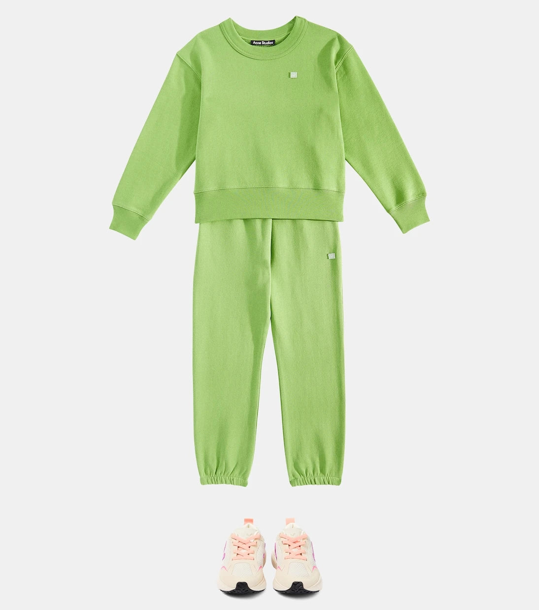 Acne Studios Kids - Frack Face cotton sweatpants