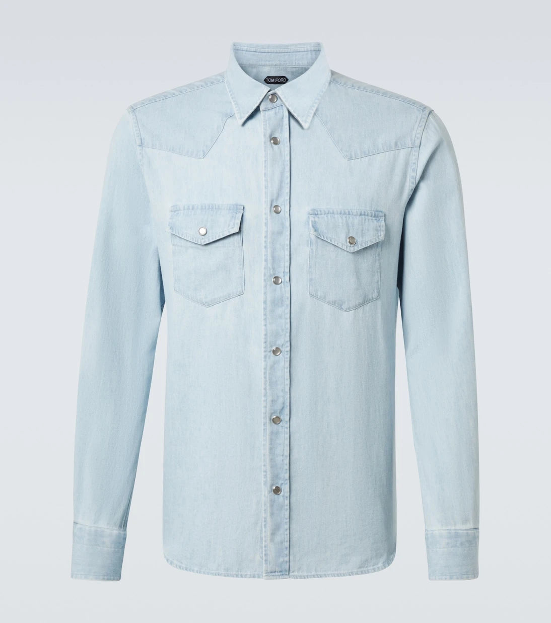 Tom Ford - Cotton chambray shirt