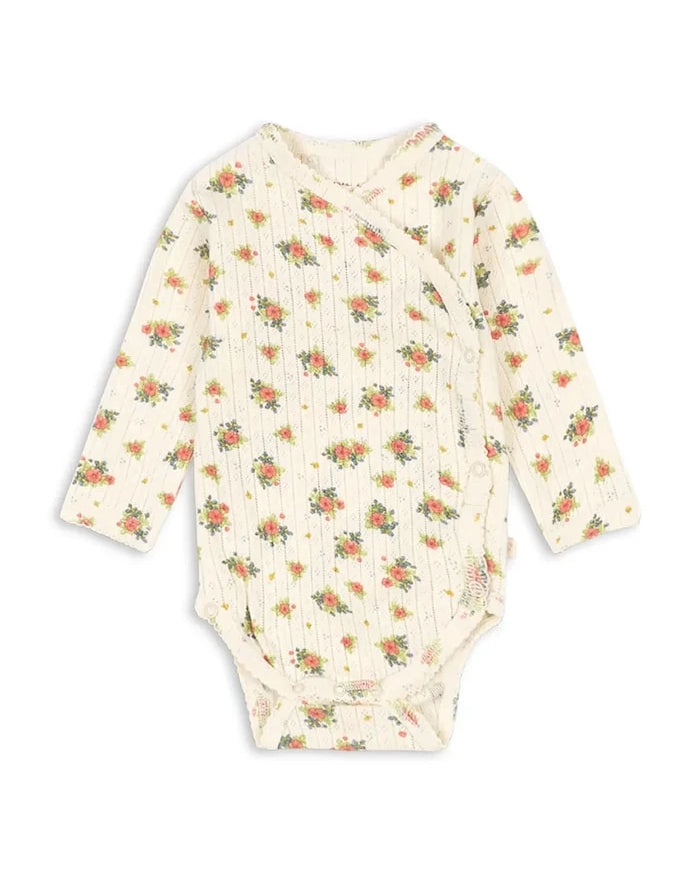 Konges Sløjd bebek body pamuk MINNIE NEWBORN BODY GOTS