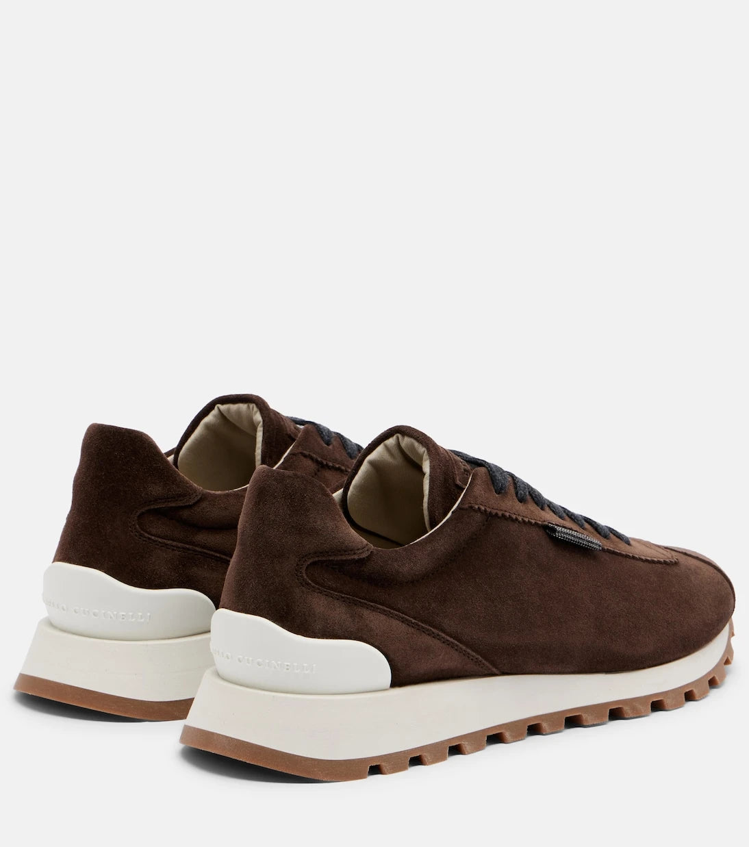 Brunello Cucinelli - Monili suede sneakers