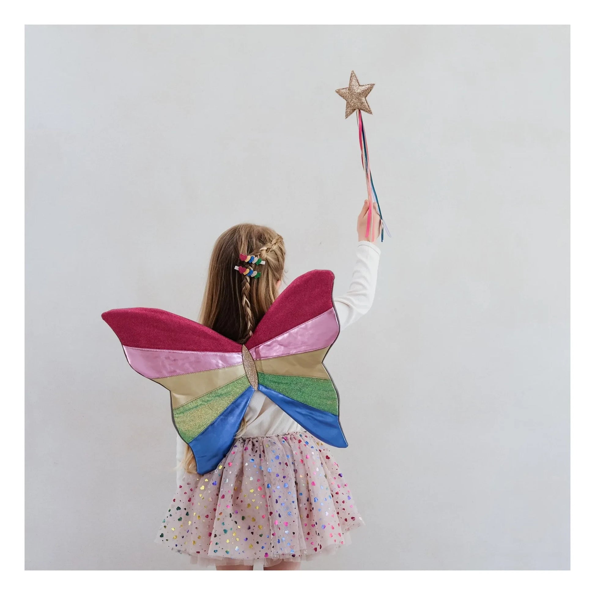 Mimi & Lula - Rainbow Magic Wand | Gold