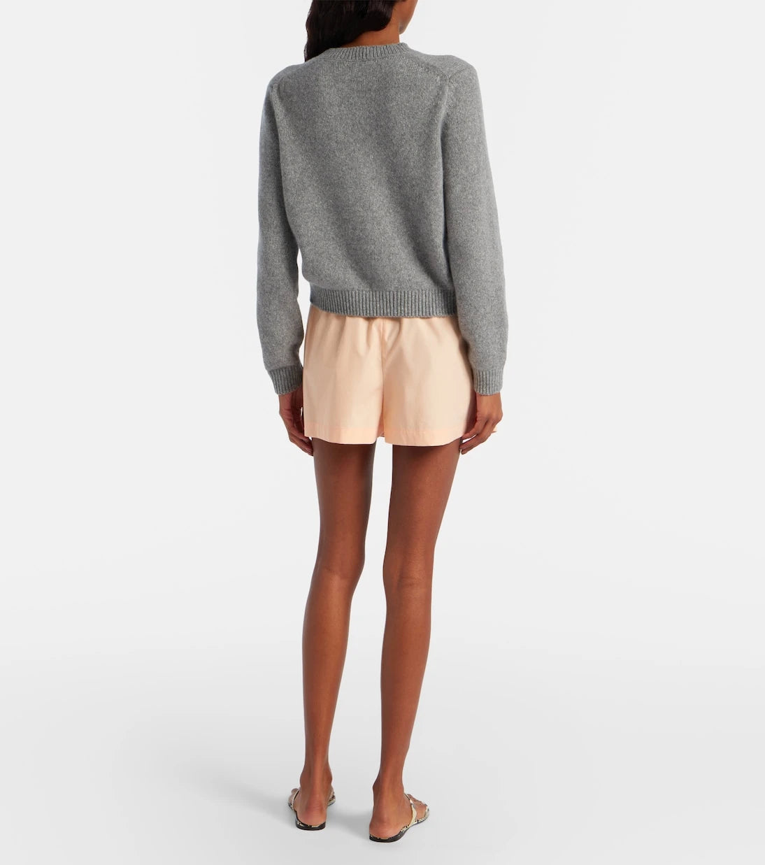 Khaite - Robbie cotton shorts