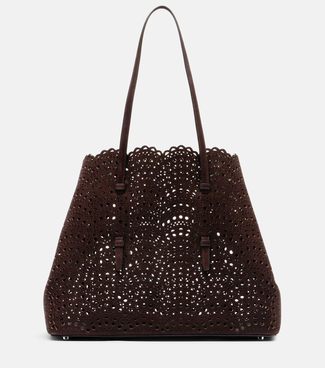 Alaïa - Mina 37 Large leather tote bag