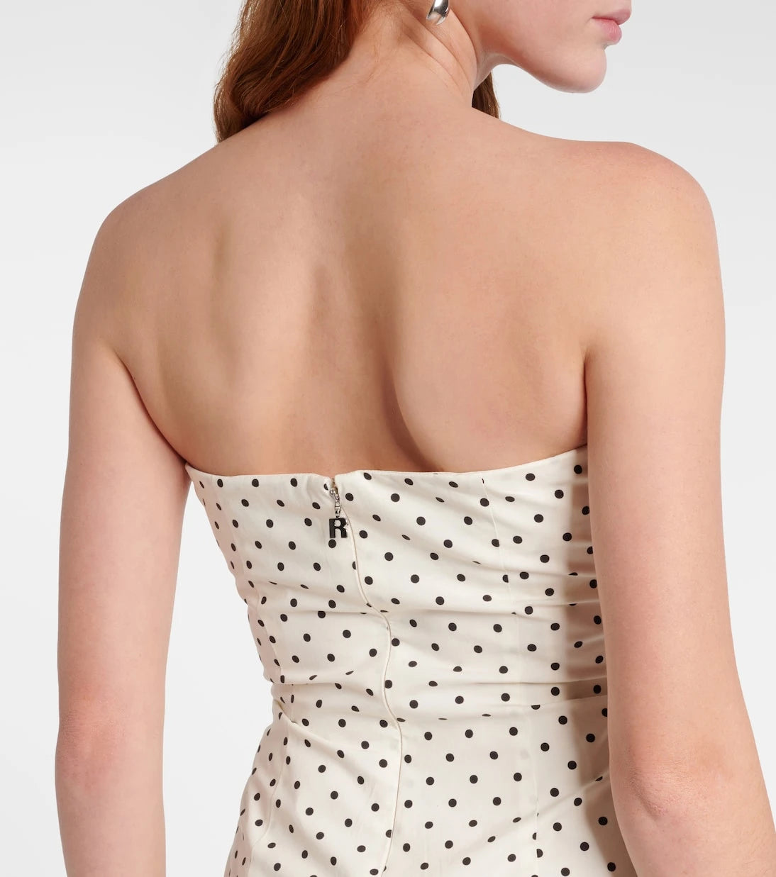 Rotate - Amadelle cotton-blend midi dress