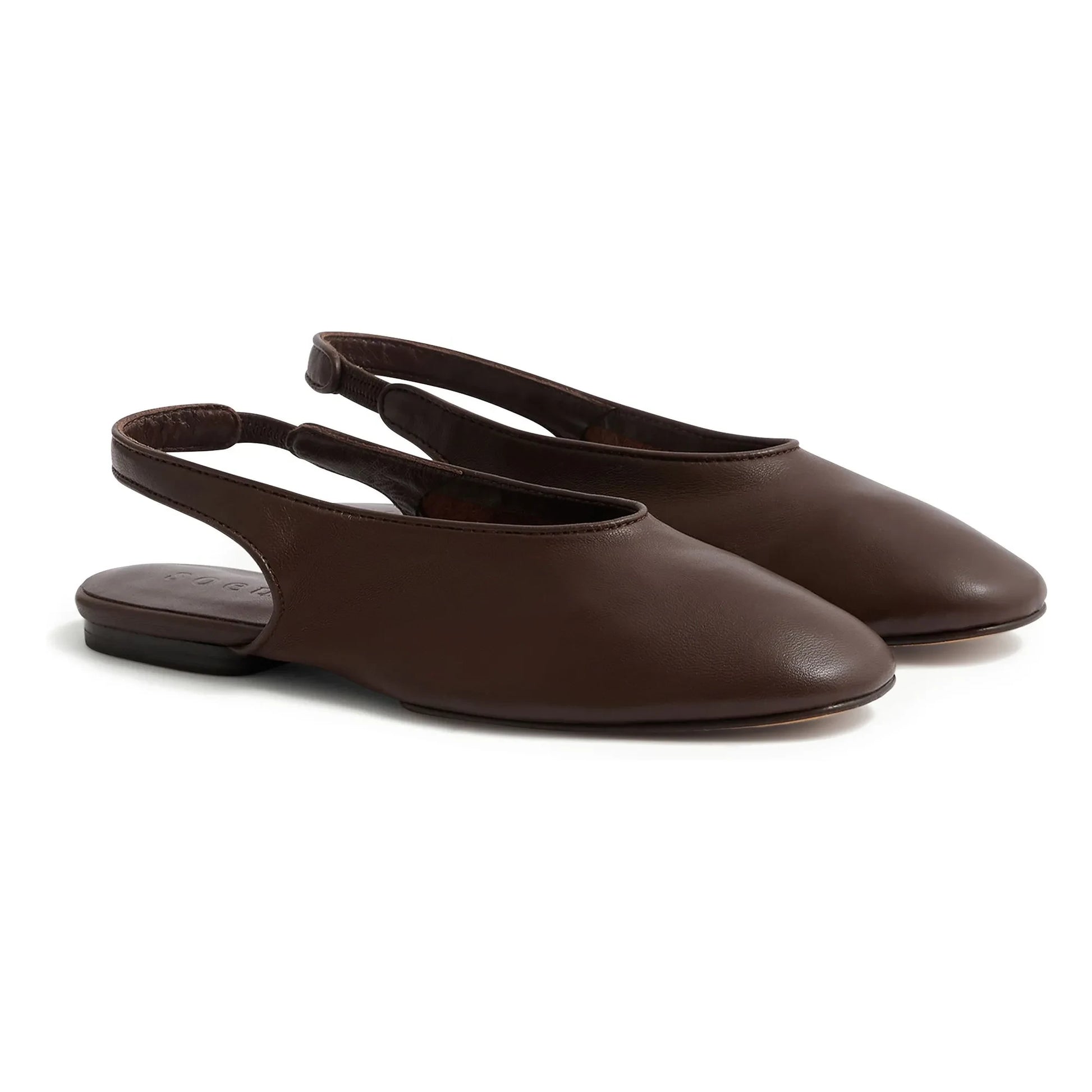 Soeur - Ballerinas Emmett Leather | Chocolate