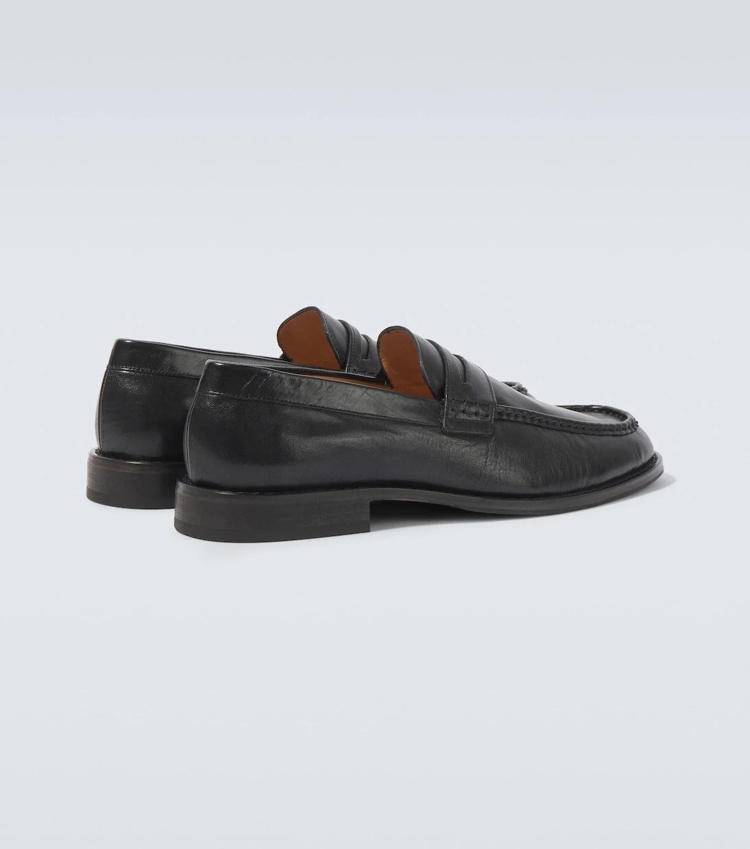 Our Legacy - Light leather penny loafers