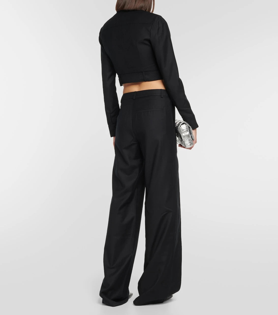 Aya Muse - Myca cropped wool jacket