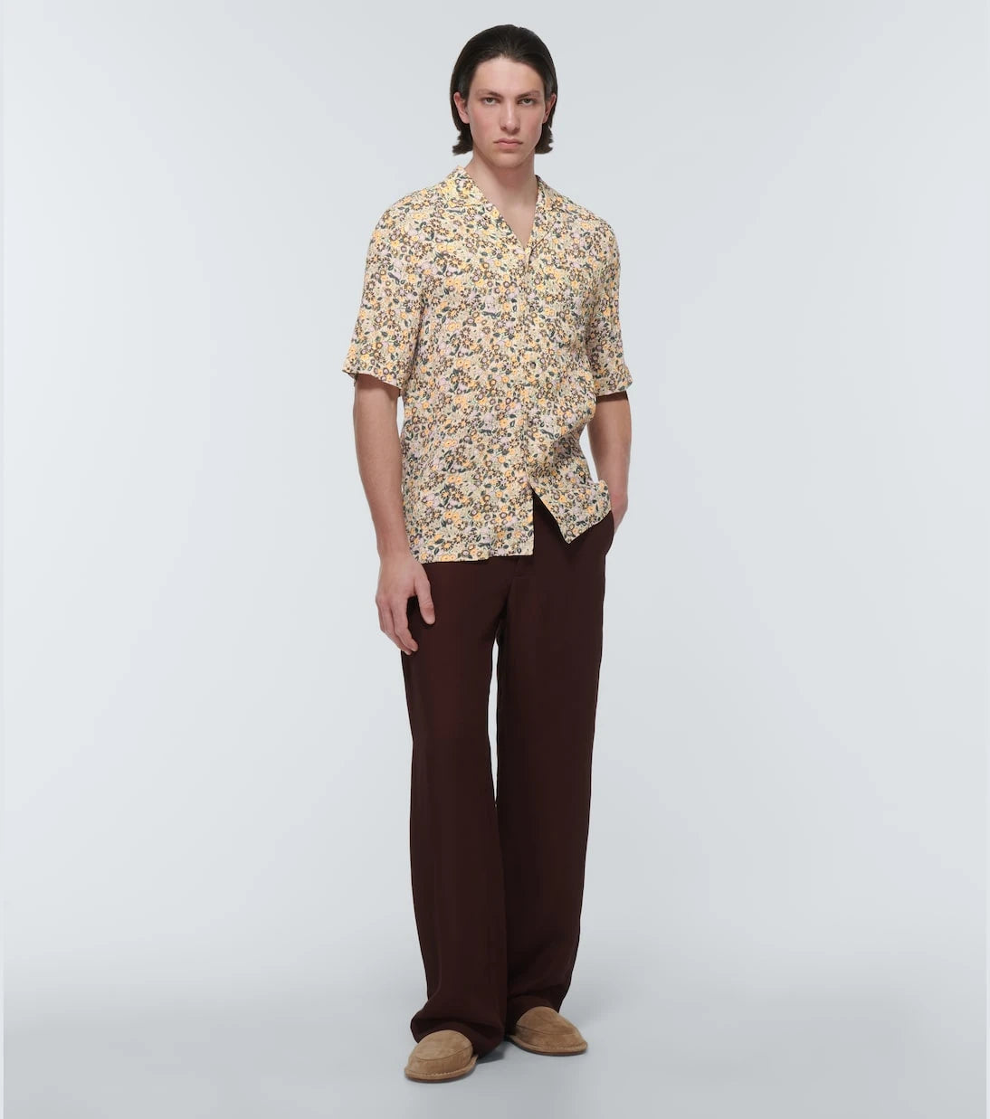 Nanushka - Floral printed shirt