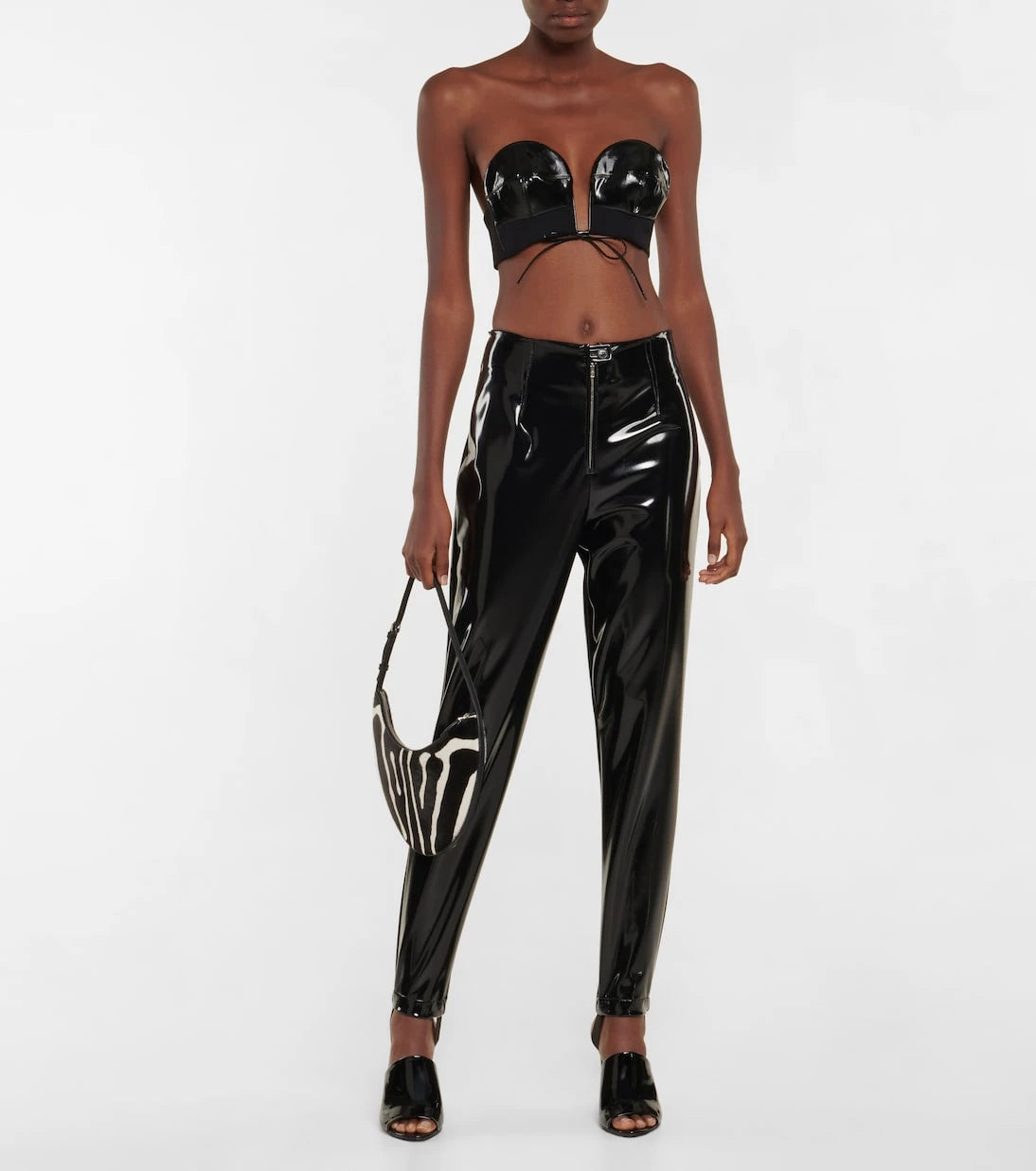 Alaïa - بنطلون ركاب بخصر مرتفع