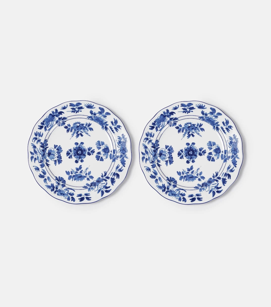 Cabana - Gloria set of 2 porcelain dinner plates