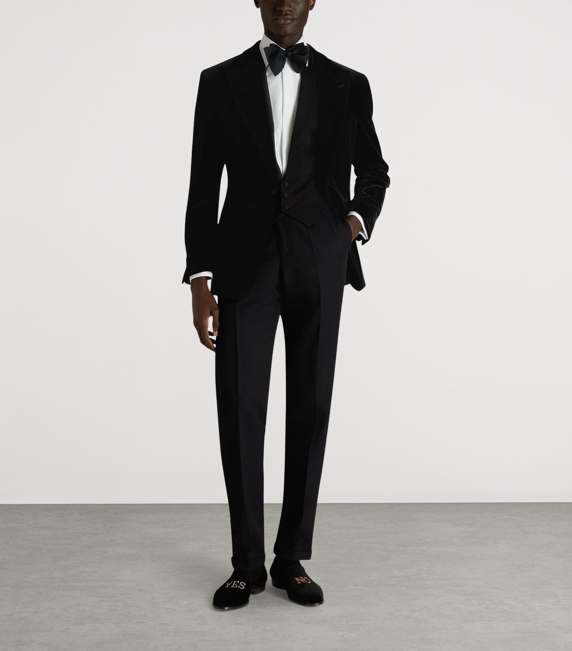 Supima Cotton Velvet Evening Suit Jacket