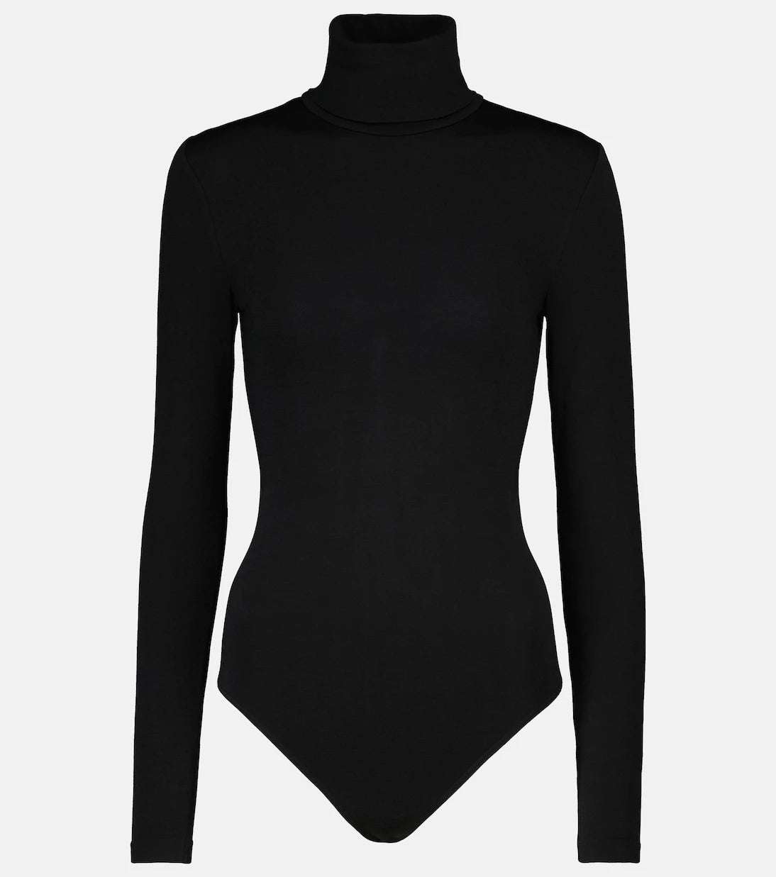 Wolford - Colorado cotton-blend turtleneck bodysuit