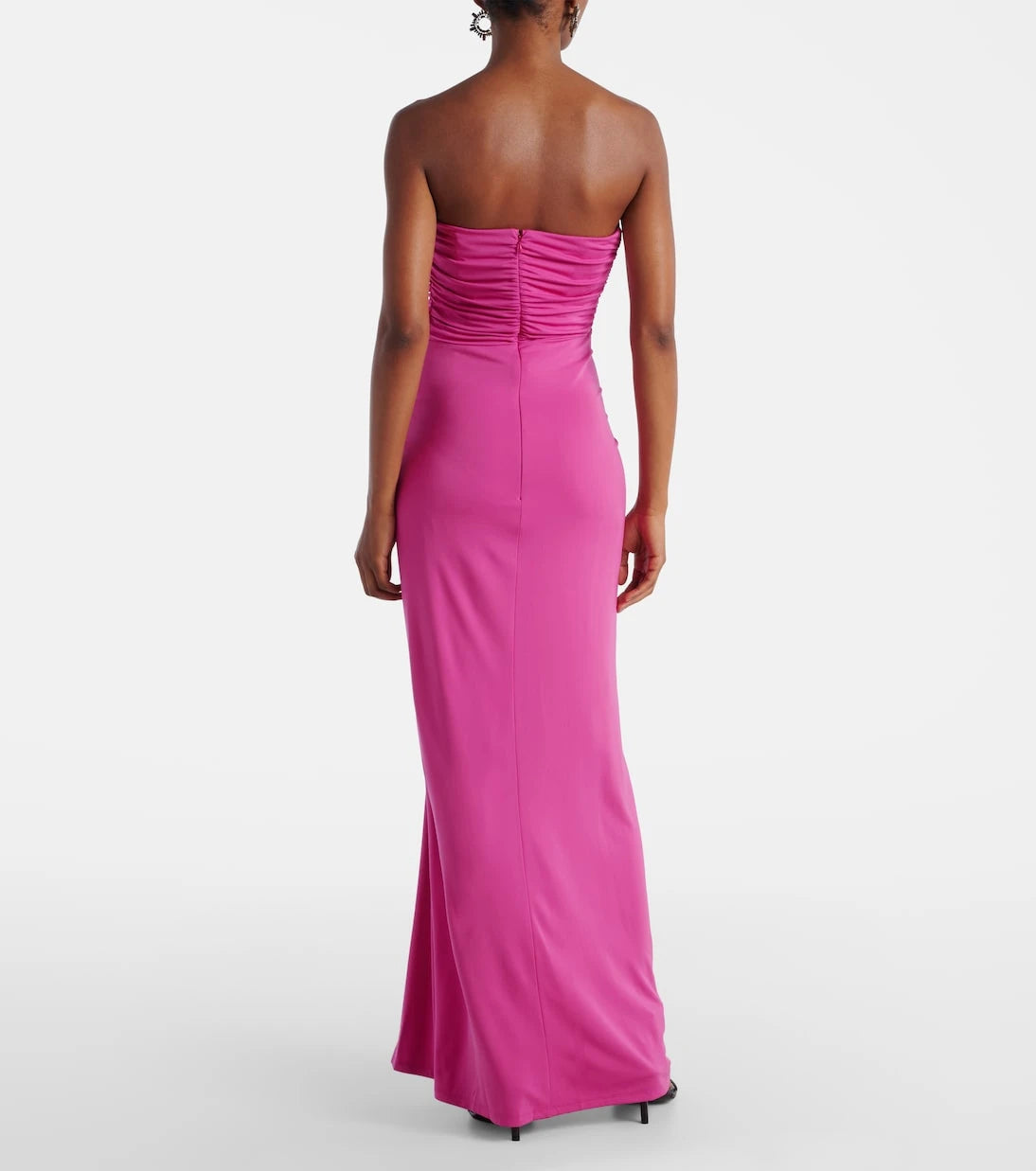 Simkhai - Emma gathered jersey bustier dress