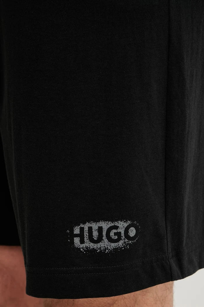 HUGO Erkek Pamuklu Kısa Pijama Altı SPRAY_SHORTS