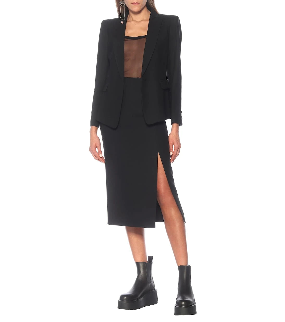 Valentino - Valentino silk chiffon tank top