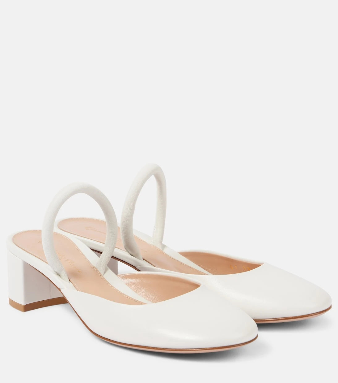 Gianvito Rossi - Tivoli 45 leather mules
