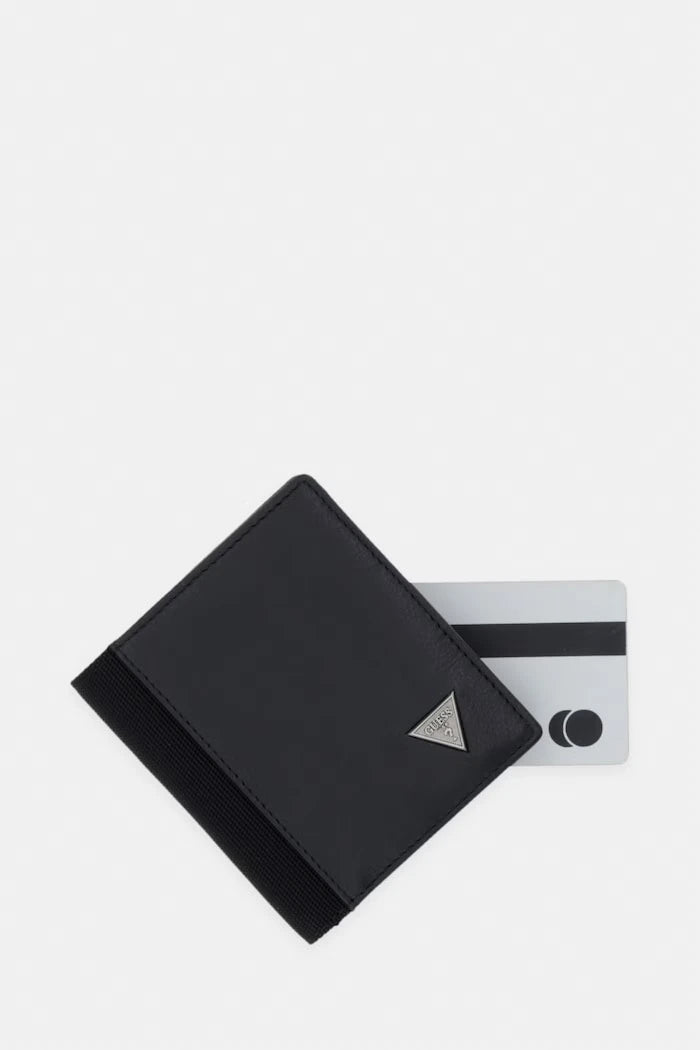 Guess портфейл RFID мъжки от кожа BERNA