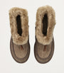 UGG Brown Suede Classic Mini Alpine Boots