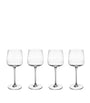 Set of 4 Crystal Afina Red Wine Glasses (200ml)