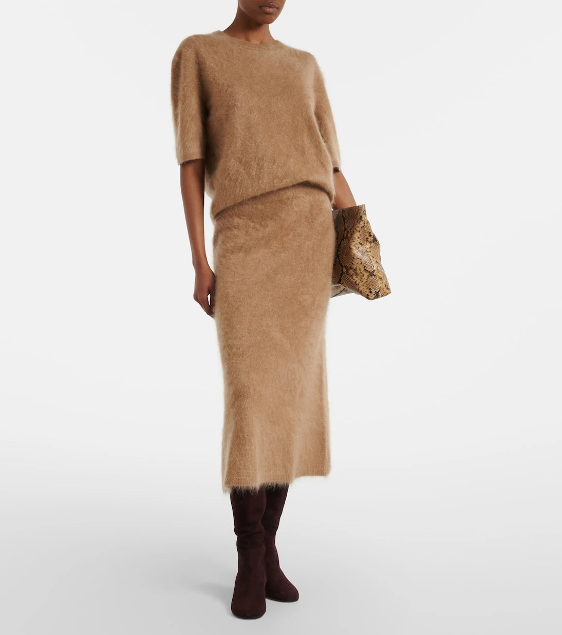 Gianvito Rossi - Joelle suede knee-high boots
