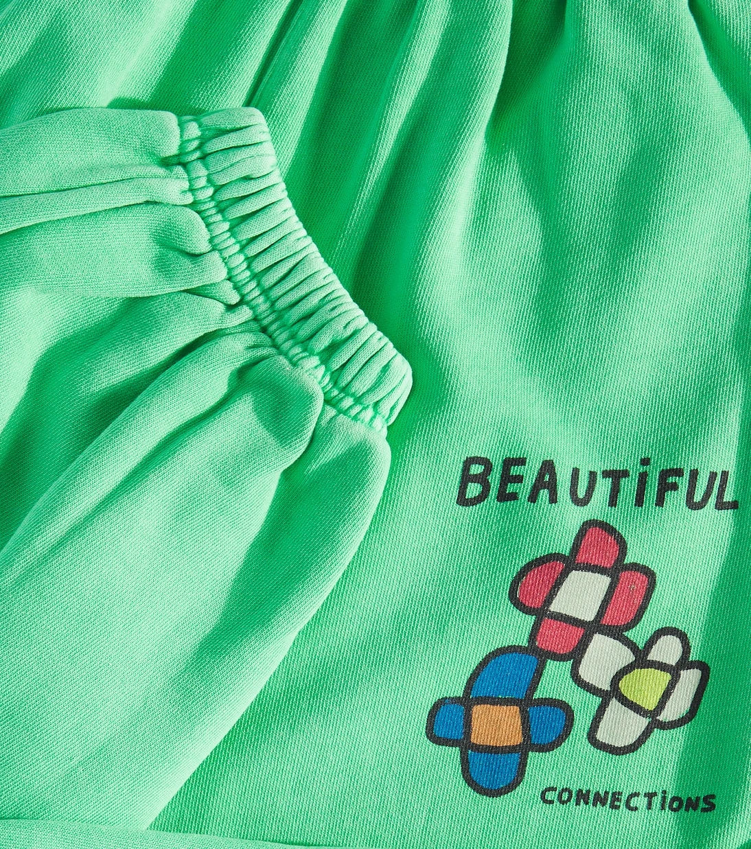 Jellymallow - Printed cotton jersey sweatpants