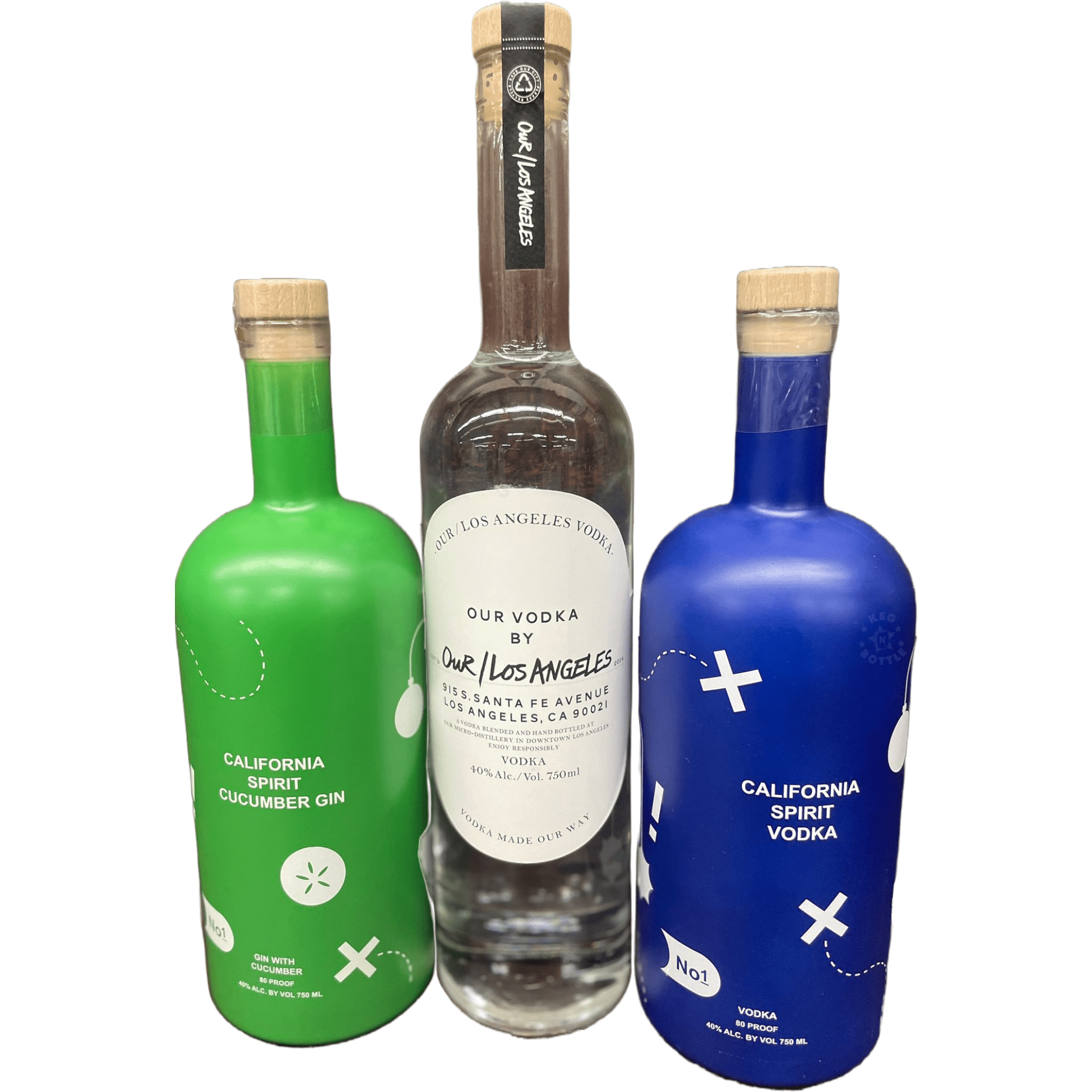 California Spirits Combo Pack (3 x 750 ml)