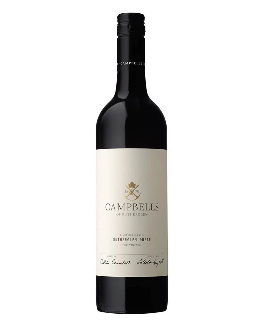 Campbells Limited Release Rutherglen Durif 2021, 75 cl