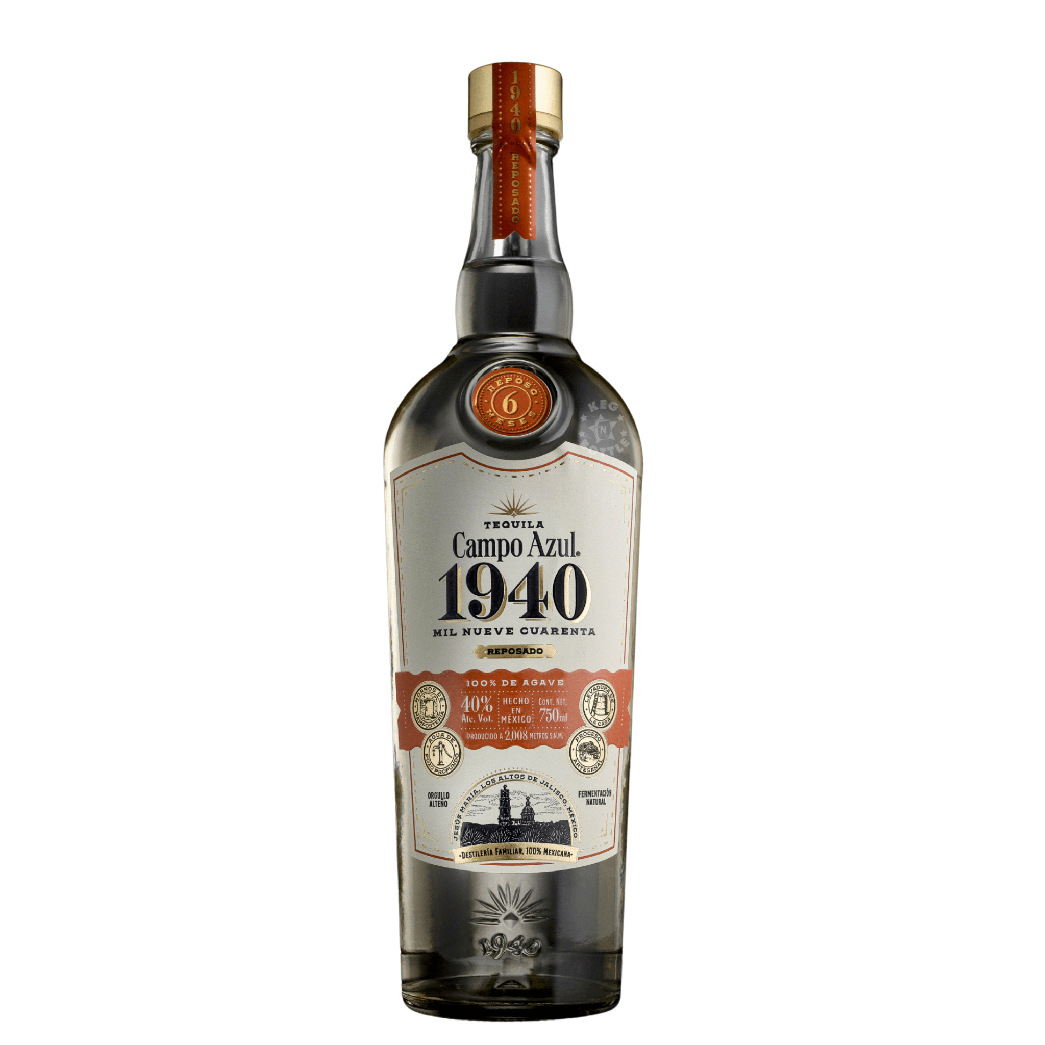 Campo Azul 1940 Reposado Tequila (750 ml)