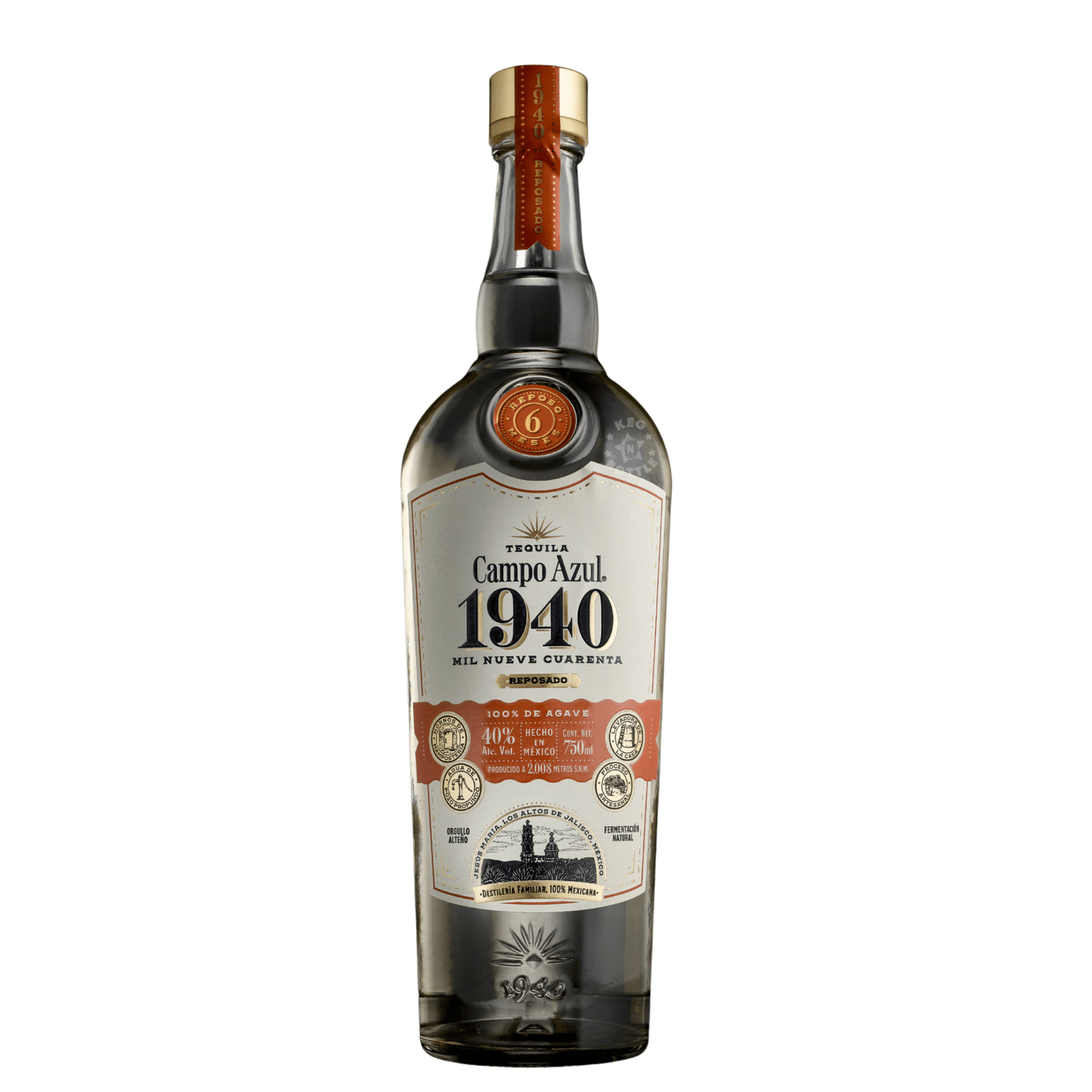 Campo Azul 1940 Reposado Tequila (750 ml)