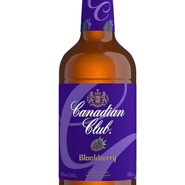 Canadian Club Blackberry Flavored Whiskey (750mL)