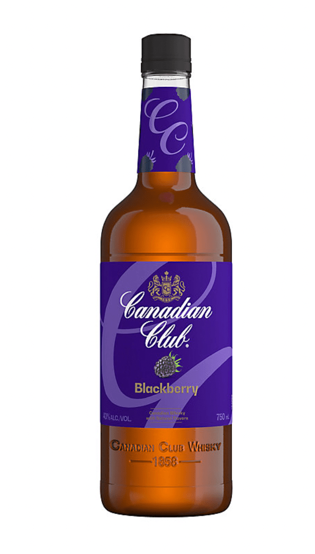 Canadian Club Blackberry Flavored Whiskey (750mL)
