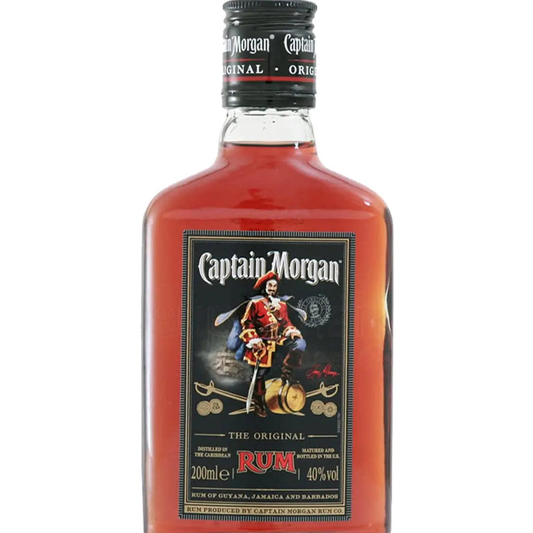 Captain Morgan Dark Rum Small Bottle, 20 cl