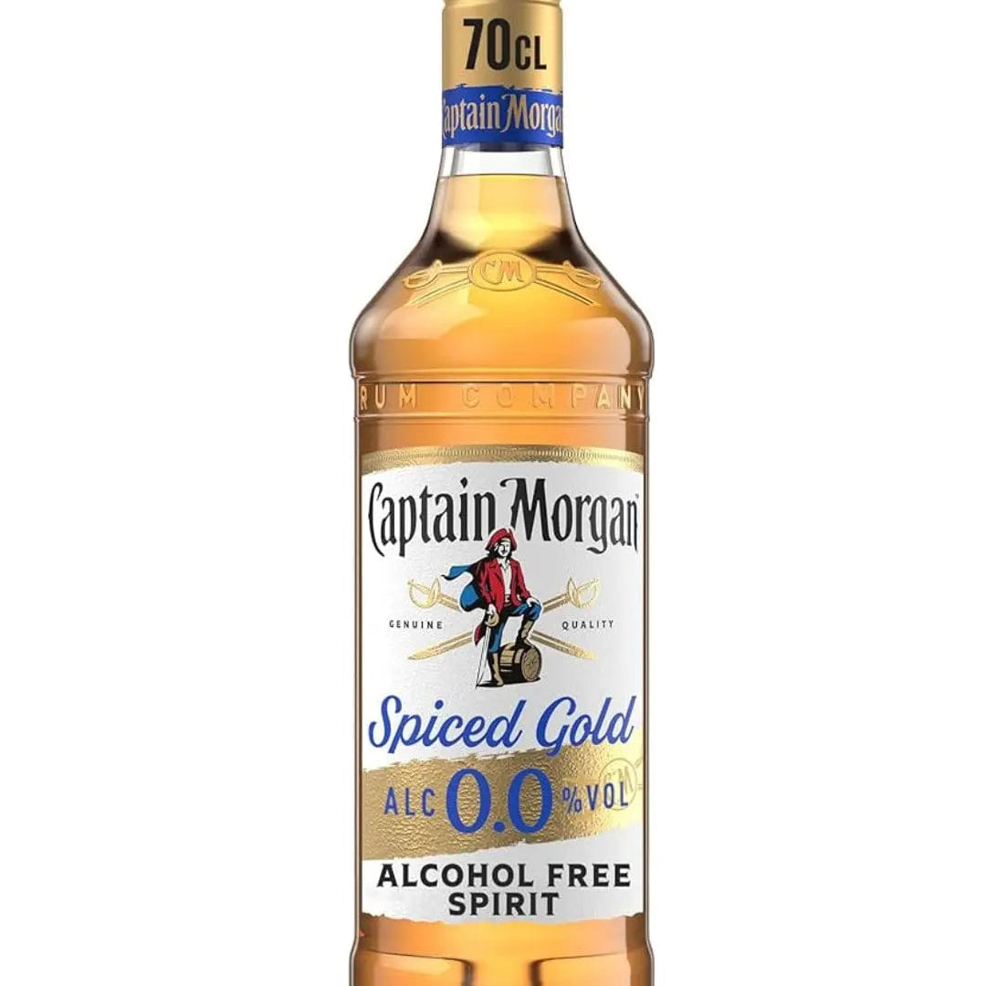 Captain Morgan Spiced Gold Alcohol Free Rum, 70 cl