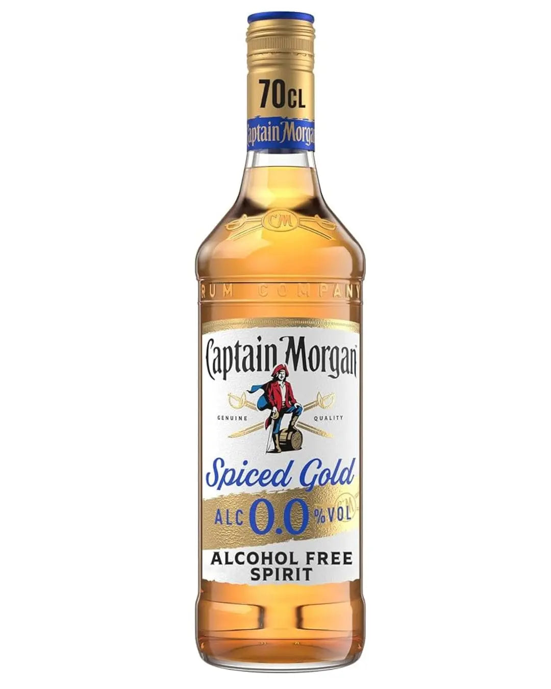 Captain Morgan Spiced Gold Alcohol Free Rum, 70 cl