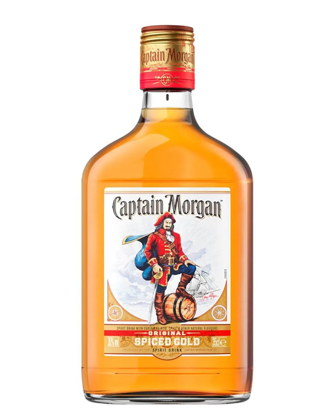 Captain Morgan Spiced Gold Rum Half Bottle, 35 cl