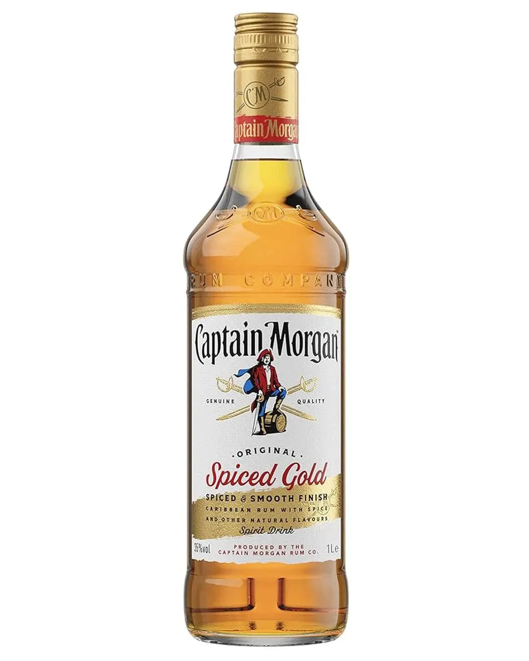 Captain Morgan Spiced Rum, 1 L