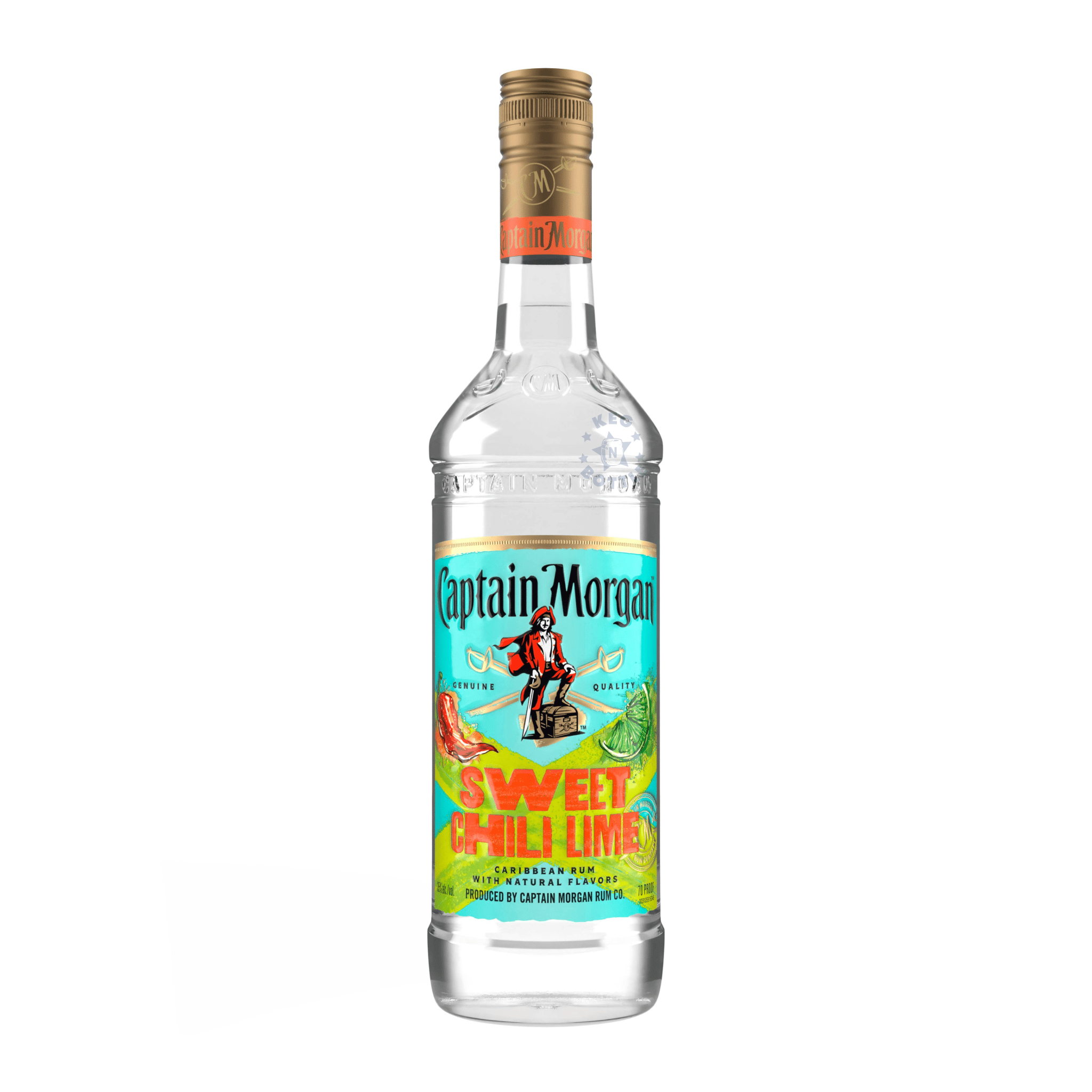 Captain Morgan Sweet Chili Lime Citrus Rum (750 ml)