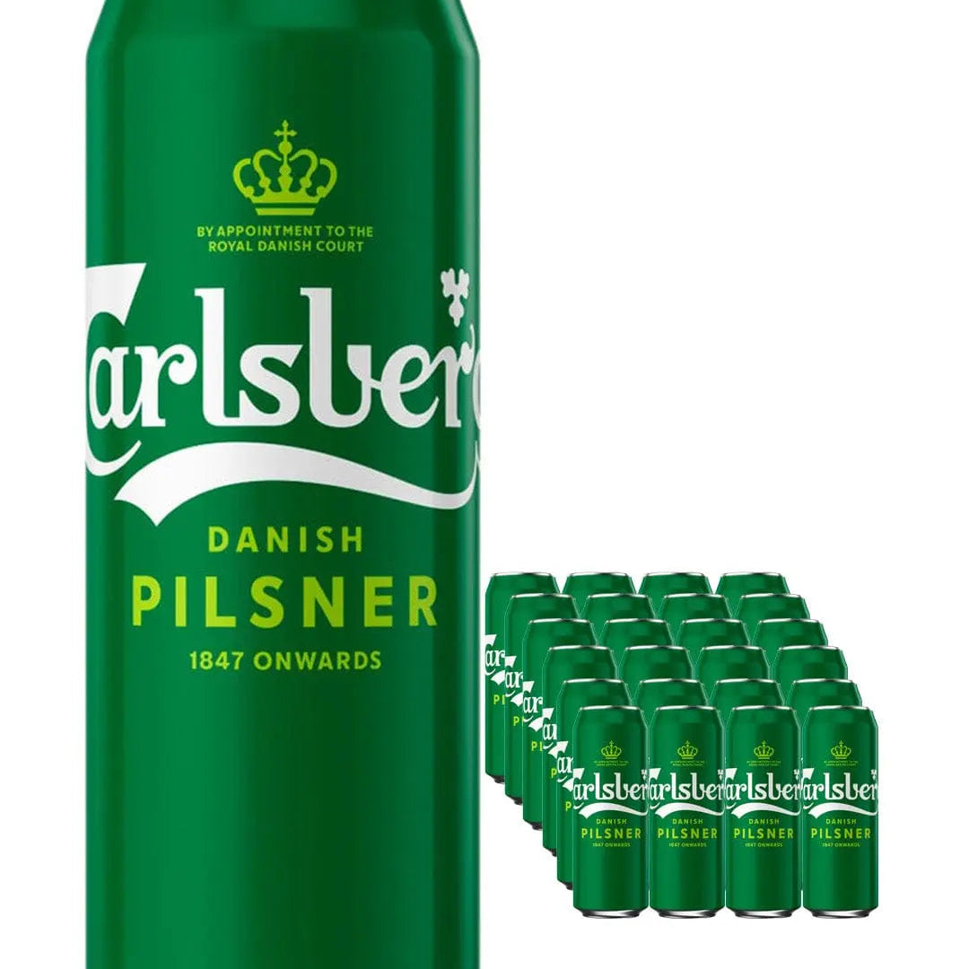 Carlsberg Danish Pilsner Multipack, 24 x 500 ml