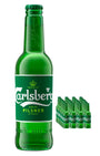 Carlsberg Pilsner Beer Glass Bottle Multipack, 24 x 330 ml