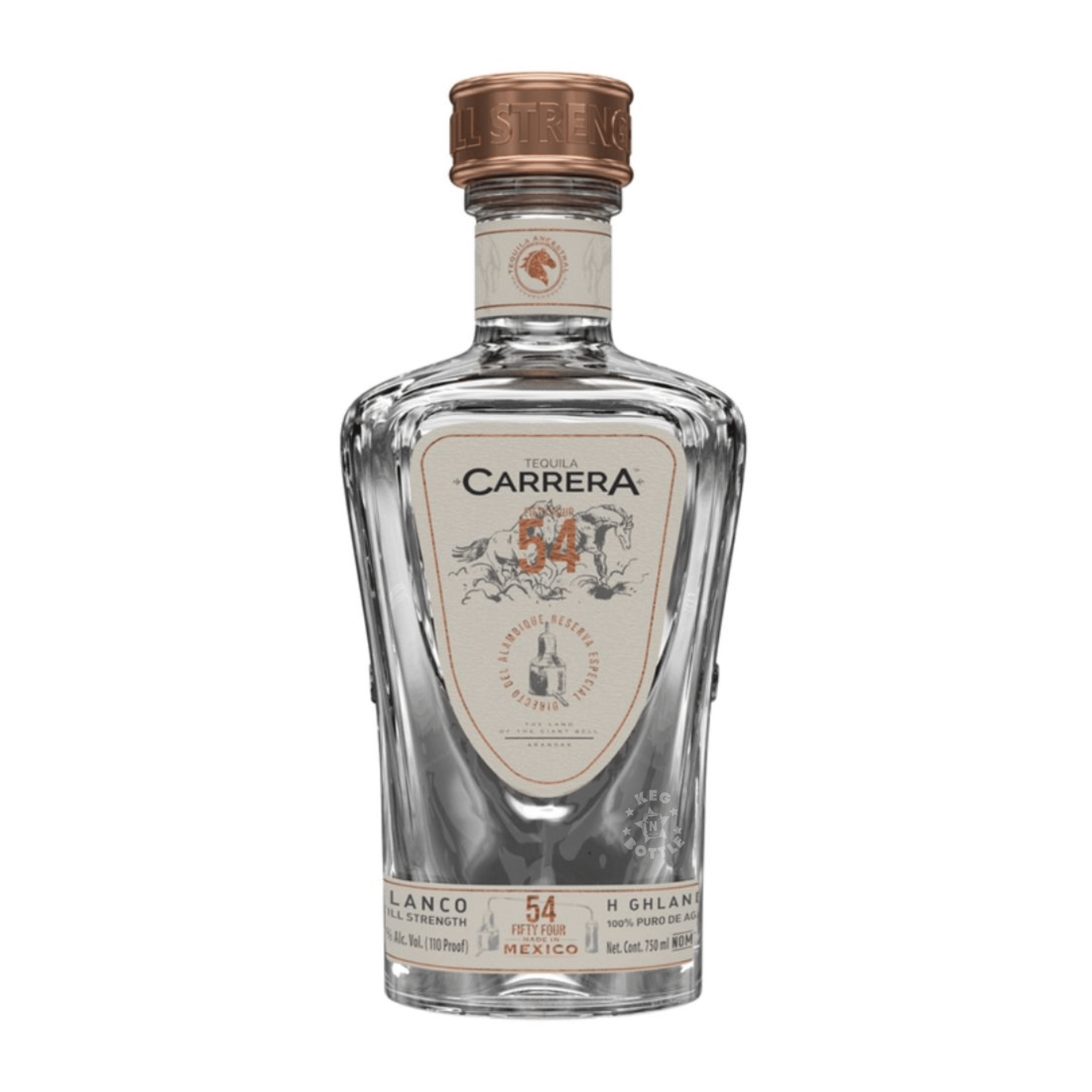 Carrera 54 Still Strength Tequila Blanco (750 ml)